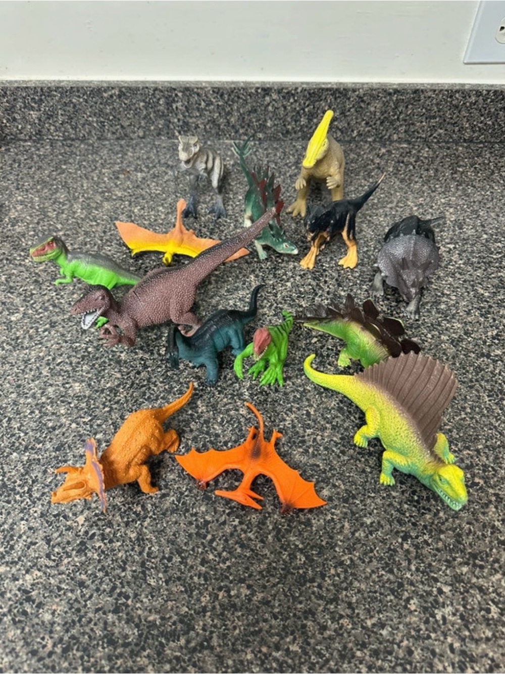 Dinosaur Plastic Figurine Toy Bundle